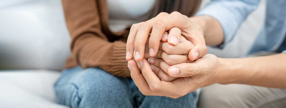 family holding hands